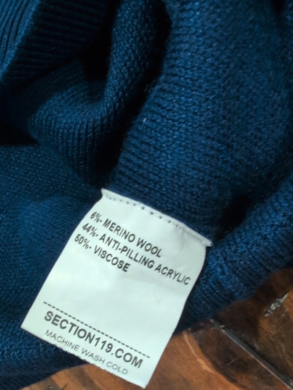 Section 119 Jerry Garcia Quarter Zip Sweater Grateful Dead Dead Head - Picture 4 of 7